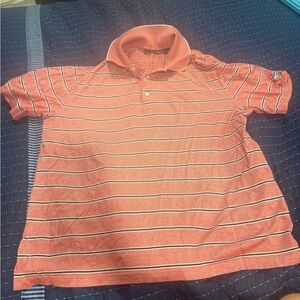 ⭐️SALE ⭐️ Bobby Jones Polo - Coral Stripes